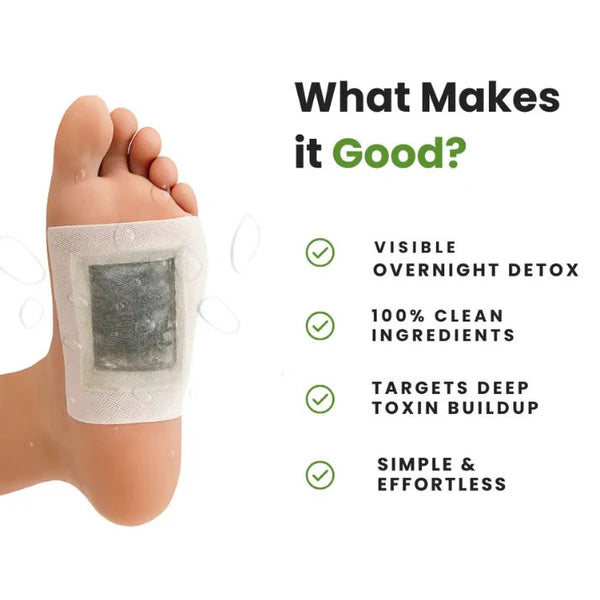 TatvaLabs™ Detox Matrix - Overnight Foot Purifying Patches