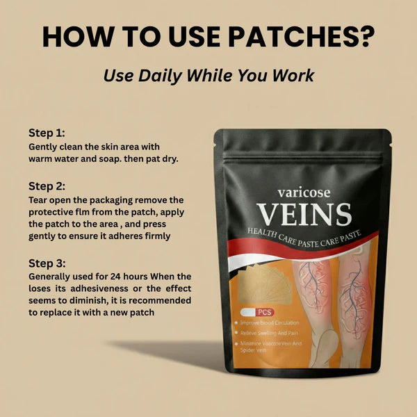 Tatva Labs™ Varicose Vein Relief Patches